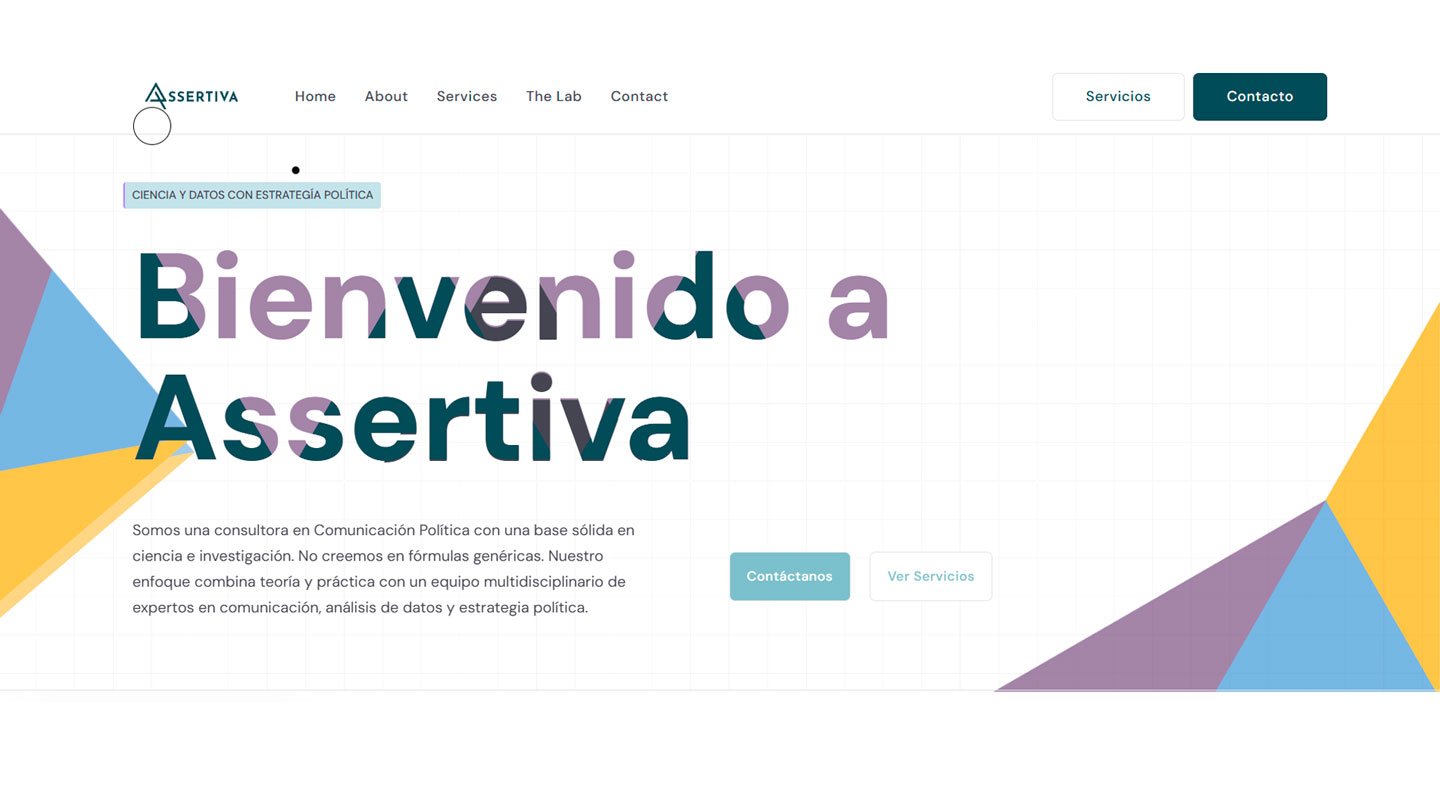Sitio web Assertiva